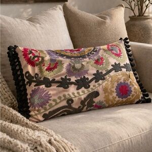 Pottery Barn Sumenna Suzani Lumbar Cover